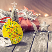 Pickleball Ceramic Ornament - Jingle All The Way
