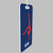 Gymnastics Bag/Luggage Tag - Personalized Gymnast Girl