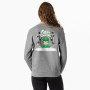 Hockey Crewneck Sweatshirt - Pucky Charms (Back Design)
