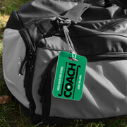 Field Hockey Bag/Luggage Tag - Personalized Coach