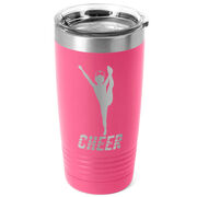 Cheerleading 20 oz. Double Insulated Tumbler - Cheer Silhouette