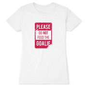 Hockey Women's Everyday Tee - Don't Feed The Goalie