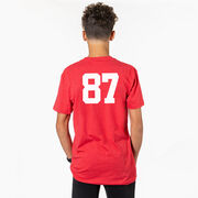 Hockey Short Sleeve T-Shirt - Dangle Snipe Celly Words