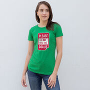 Hockey Women's Everyday Tee - Don't Feed The Goalie