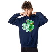 Baseball Hooded Sweatshirt - Feelin' Lucky Baseball