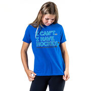  Hockey Short Sleeve T-Shirt - I Can't. I Have Hockey.