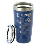 Cheerleading 20 oz. Double Insulated Tumbler - Cheerleading Father Words