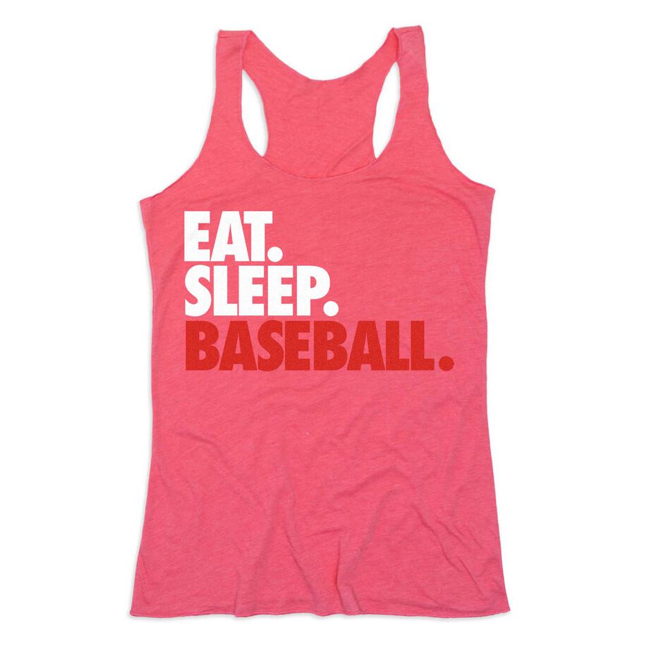 Baseball Women's Everyday Tank Top - Eat. Sleep. Baseball