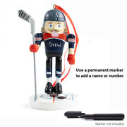 Hockey Nutcracker Resin Ornament