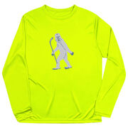 Hockey Long Sleeve Performance Tee - Yeti