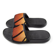 Basketball Repwell&reg; Slide Sandals - Basketball Texture