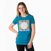 Volleyball Women's Everyday Tee - Bump, Set, Spike