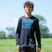 Hockey Long Sleeve Performance Tee - I Can't. I Have Hockey.