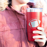 Football 20 oz. Double Insulated Tumbler - Icon