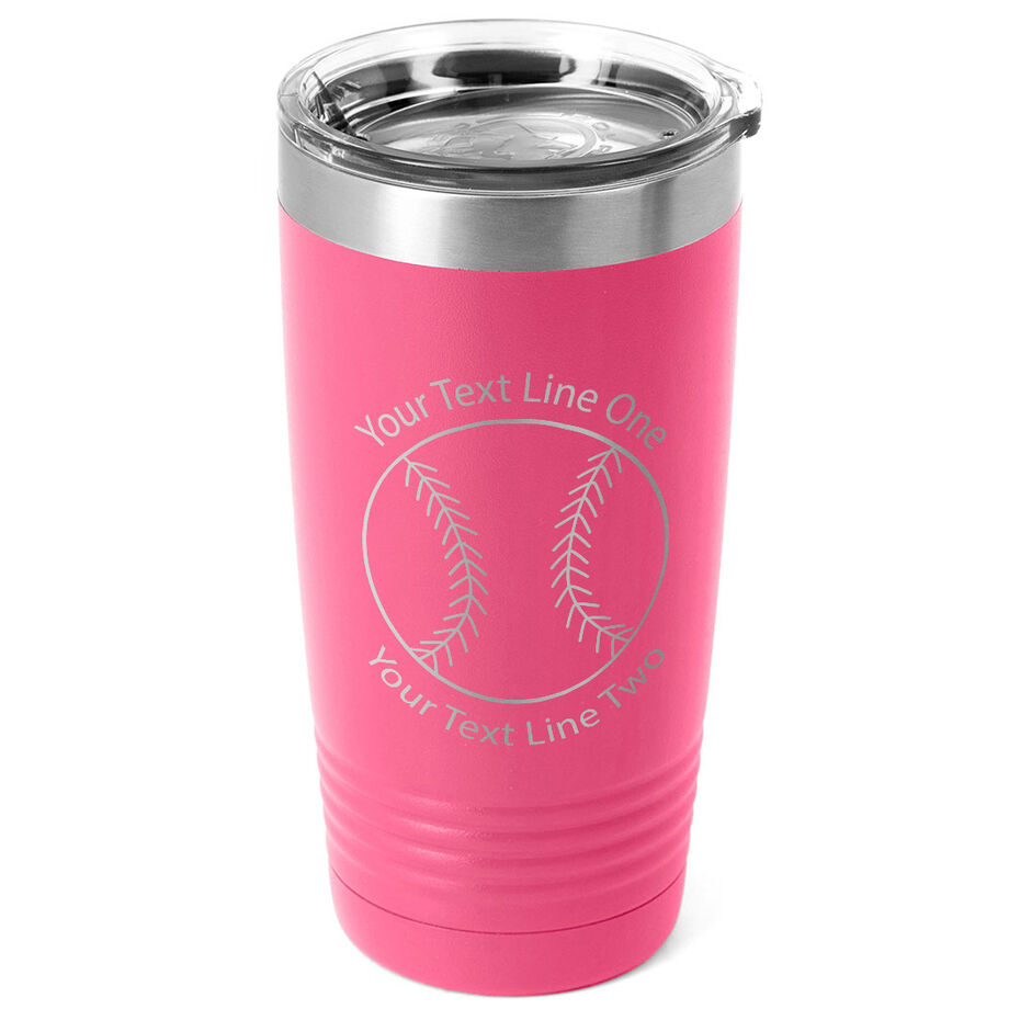 Baseball 20 oz. Double Insulated Tumbler - Icon