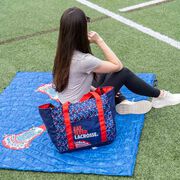 Guys Lacrosse Gameday Puffle Blanket - Play Lacrosse
