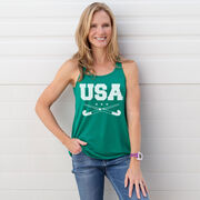 Field Hockey Flowy Racerback Tank Top - USA Field Hockey