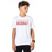 Baseball Tshirt Short Sleeve I'd Rather Be Playing Baseball