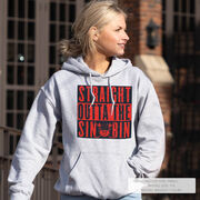 Hockey Hooded Sweatshirt - Straight Outta The Sin Bin