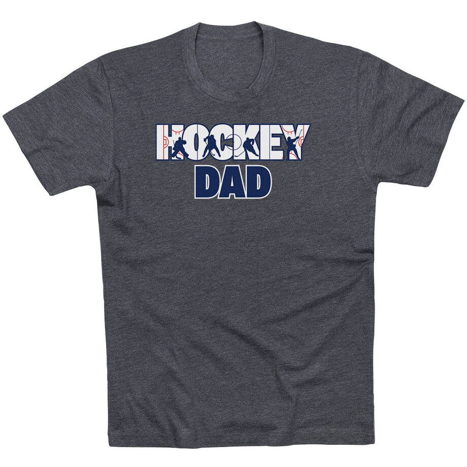 Hockey Short Sleeve T-Shirt - Hockey Dad Life