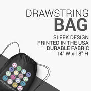 Soccer Drawstring Backpack - Soccer Makes Me Happy