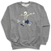 Soccer Crewneck Sweatshirt - Skeleton Striker