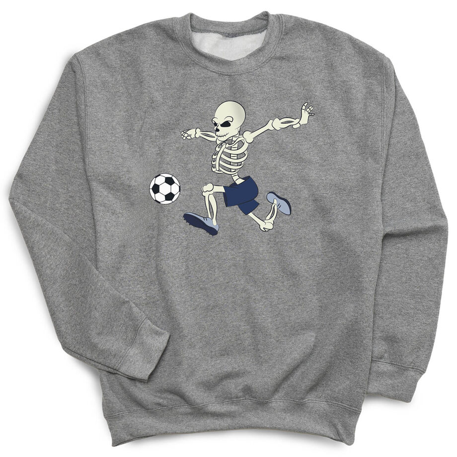Soccer Crewneck Sweatshirt - Skeleton Striker