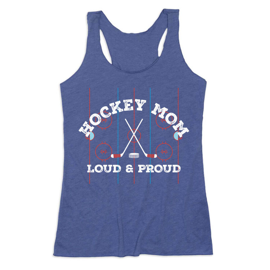 Hockey Women's Everyday Tank Top - Loud and Proud Hockey Mom