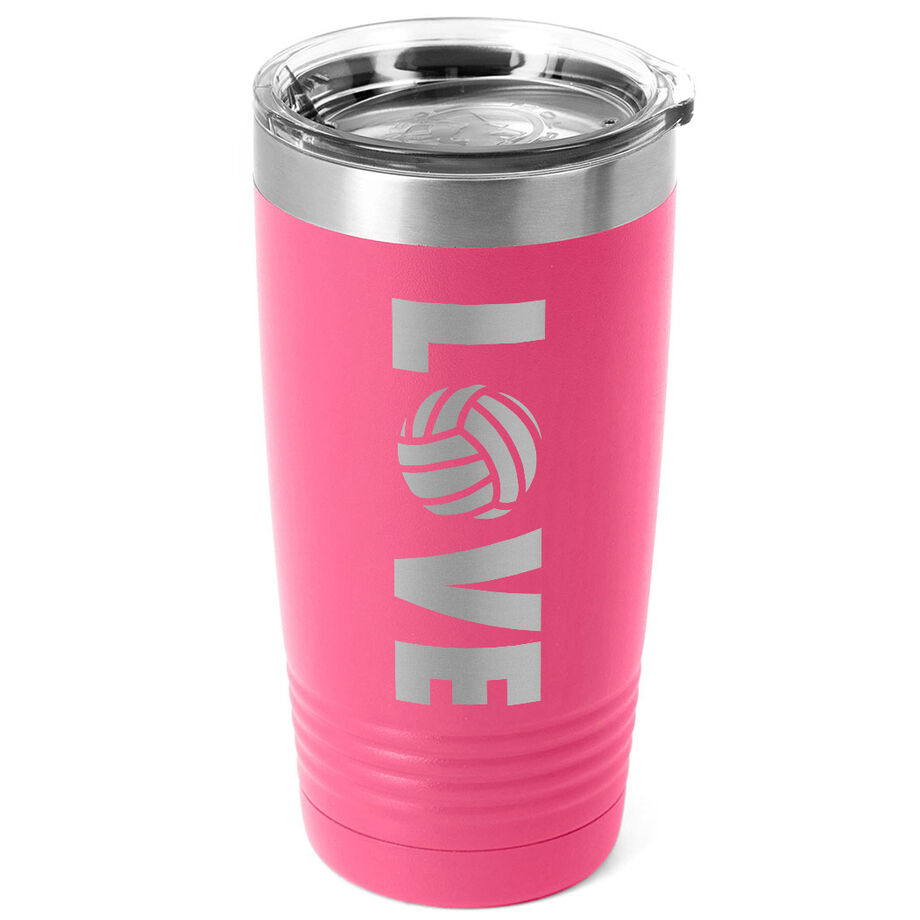 Volleyball 20 oz. Double Insulated Tumbler - LOVE