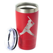 Softball 20 oz. Double Insulated Tumbler - Batter