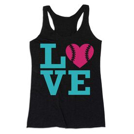 Softball Women's Everyday Tank Top - Love Softball