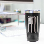 Softball 20 oz. Double Insulated Tumbler - Flag