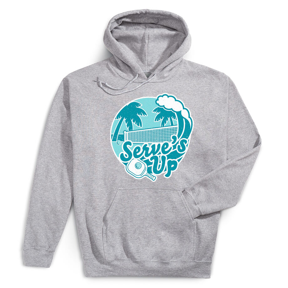 Pickleball Hooded Sweatshirt - Serve's Up