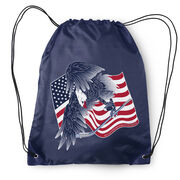 Hockey Drawstring Backpack - Hockey Eagle