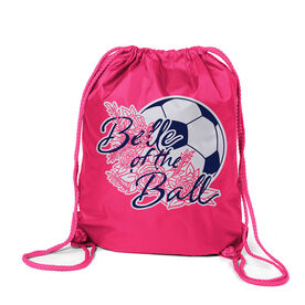 Soccer Sport Pack Cinch Sack - Belle Of The Ball
