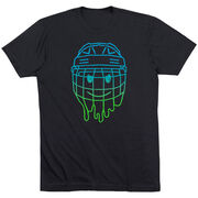  Hockey Short Sleeve T-Shirt - Have An Ice Day Smiley