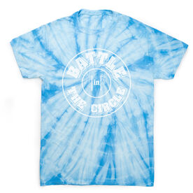 Wrestling Short Sleeve T-Shirt - Battle In Circle Tie Dye
