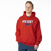 Hockey Hooded Sweatshirt - Hockey Dad Life