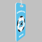 Soccer Bag/Luggage Tag - Personalized Soccer Team Ball