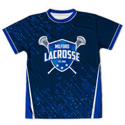 Custom Team Short Sleeve Velocitee Shooter T-Shirt - Guys Lacrosse