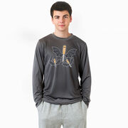 Baseball Long Sleeve Performance Tee - It's Bats