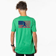 Baseball Short Sleeve T-Shirt - Baseball Land That We Love (Back Design)