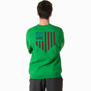 Baseball Crewneck Sweatshirt - No Place Like Home (Back Design)