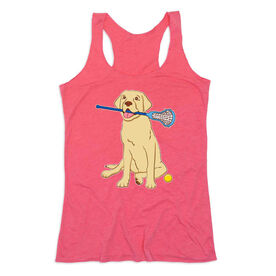 Girls Lacrosse Women's Everyday Tank Top - Chase The Lax Dog