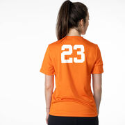 Hockey Short Sleeve Performance Tee - The Cold Never Bothered Me Anyway #HockeyMom