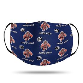 Seams Wild Wrestling Face Mask - Rollez (Pattern)