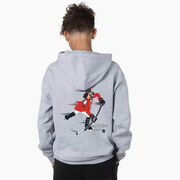 Hockey Hooded Sweatshirt - Crushing Goals (Back Design)