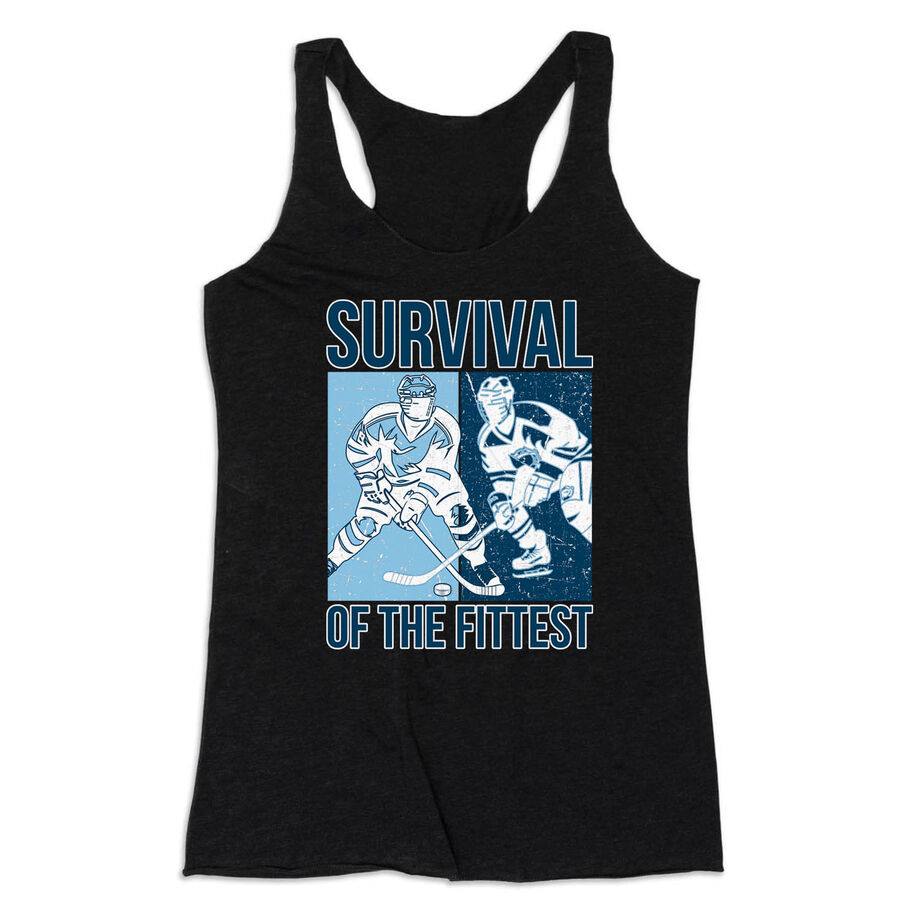 Hockey Women's Everyday Tank Top - Survival of the Fittest