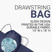 Pickleball Drawstring Backpack - Serve's Up