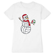 Volleyball Women's Everyday Tee - Serving Holiday Cheer